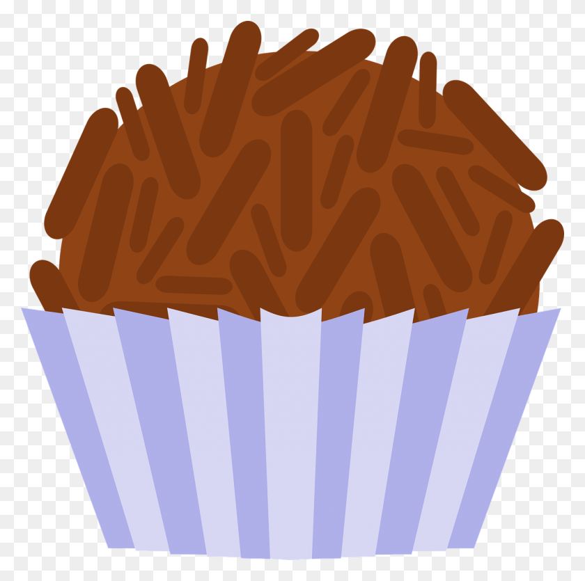 1280x1272 Doces Brigadeiro Vector, Cupcake, Cream, Cake HD PNG Download