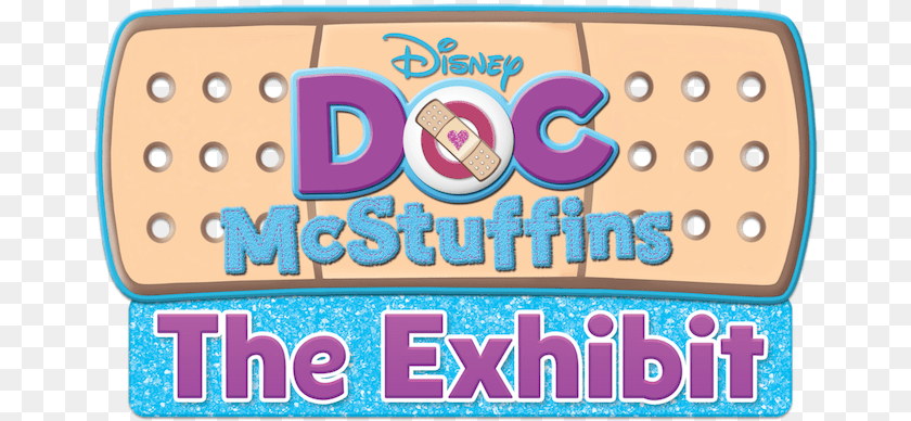 670x388 Docmcstuffins Logoexhibitpage Doc Mcstuffins The Exhibit, Bandage, First Aid PNG