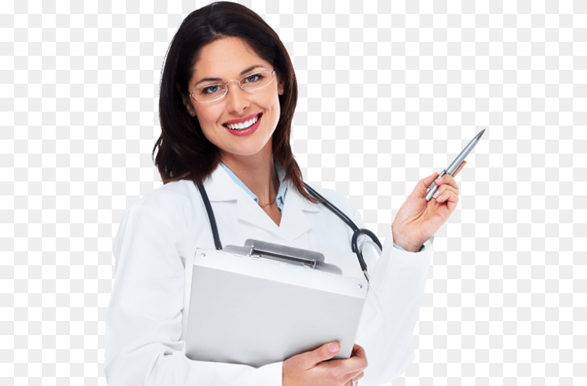 Doctor, Woman, Adult, Clothing, Coat PNG