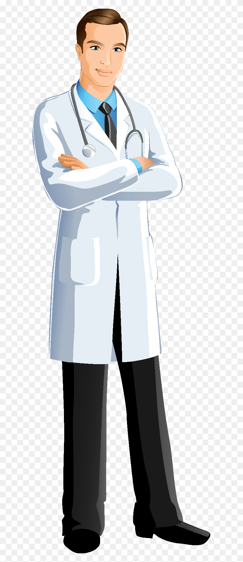 615x1883 Doctor Doctor Vector, Clothing, Apparel, Lab Coat HD PNG Download