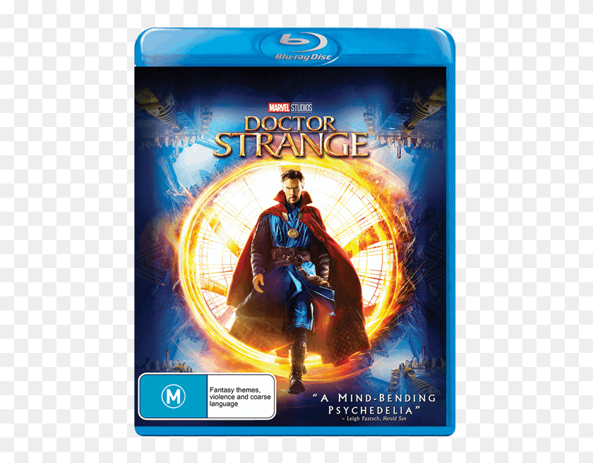 475x596 Doctor Strange 3d Blu Ray, Poster, Advertisement, Person HD PNG Download