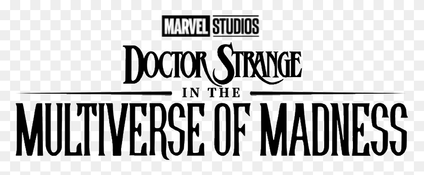 777x287 Doctor Strange In The Multiverse Of Madness, Marvel, Superhero, 2022 Clipart PNG