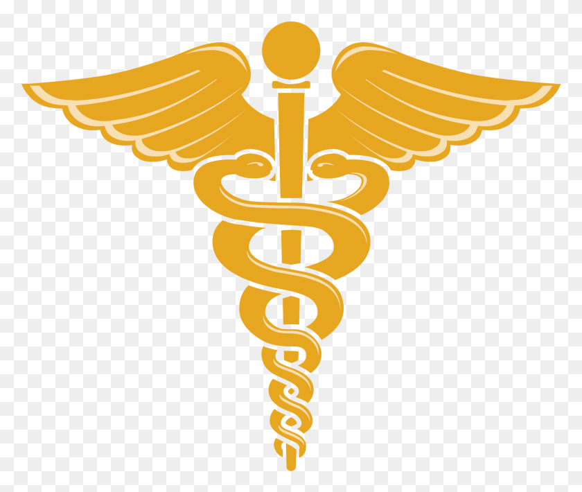 1683x1404 Descargar Png Símbolo Médico Caduceo Archivo Símbolo Médico, Emblema, Logotipo, Marca Registrada Hd Png