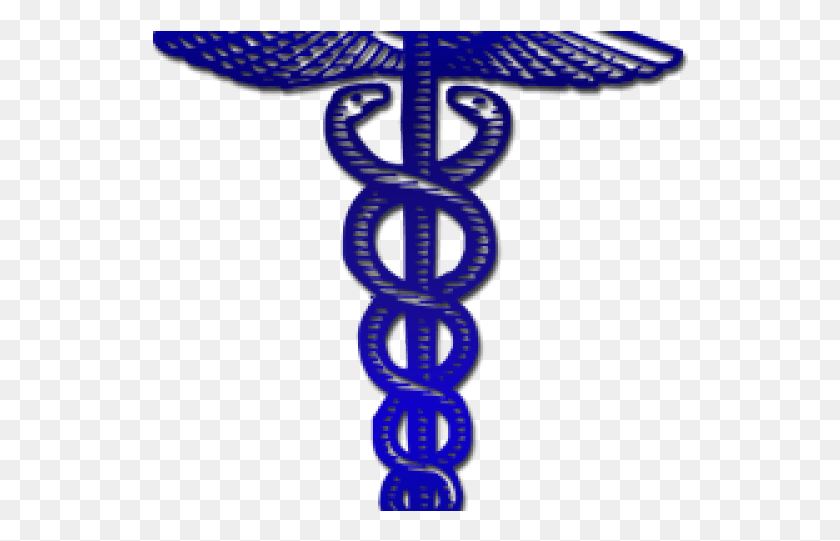 536x481 Símbolo De Doctor Caduceo Imágenes Transparentes Azul Eléctrico, Emblema, Arma, Armamento Hd Png