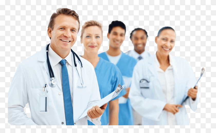 1733x1018 Doctor White Background Image Happy Doctors, Tie, Accessories, Accessory HD PNG Download