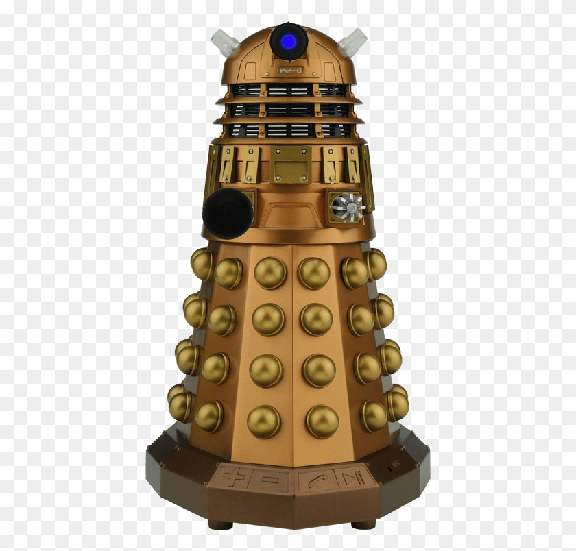 417x744 Doctor Who Computer Speakers, Robot, Toy, Bronze HD PNG Download