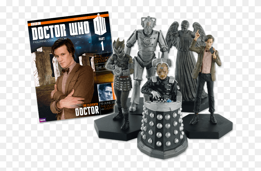 675x491 Doctor Who Figurines Eaglemoss Doctor Who Figurines, Person, Human, Figurine HD PNG Download