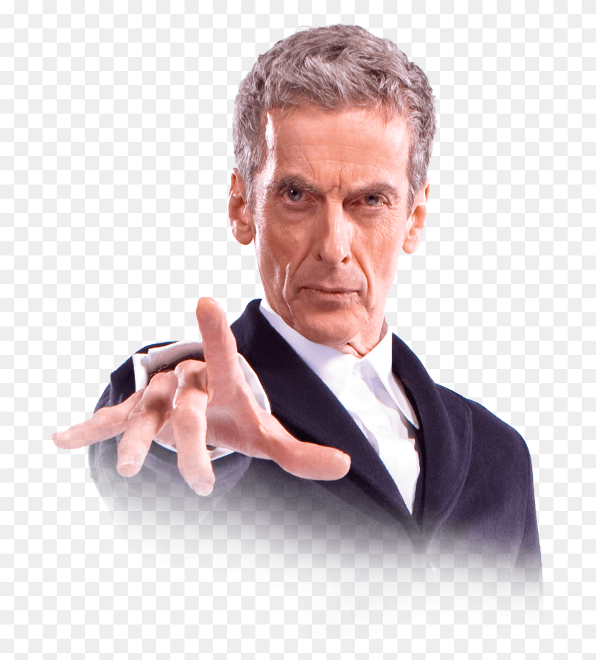 697x870 Doctor Who Peter Capaldi Doctor Who Costume, Person, Human, Suit HD PNG Download