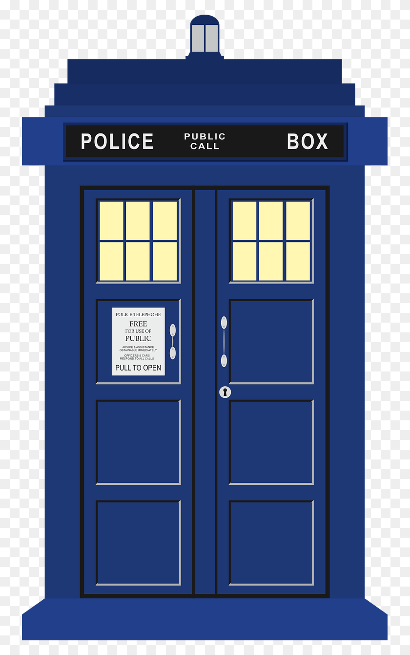 749x1280 Doctor Who Time Travel Machine, French Door, Door HD PNG Download