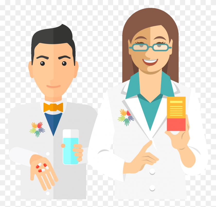 1224x1169 Doctors Pharmacy Moscow Mills Transparent Background Illustration, Person, Human, Clothing HD PNG Download