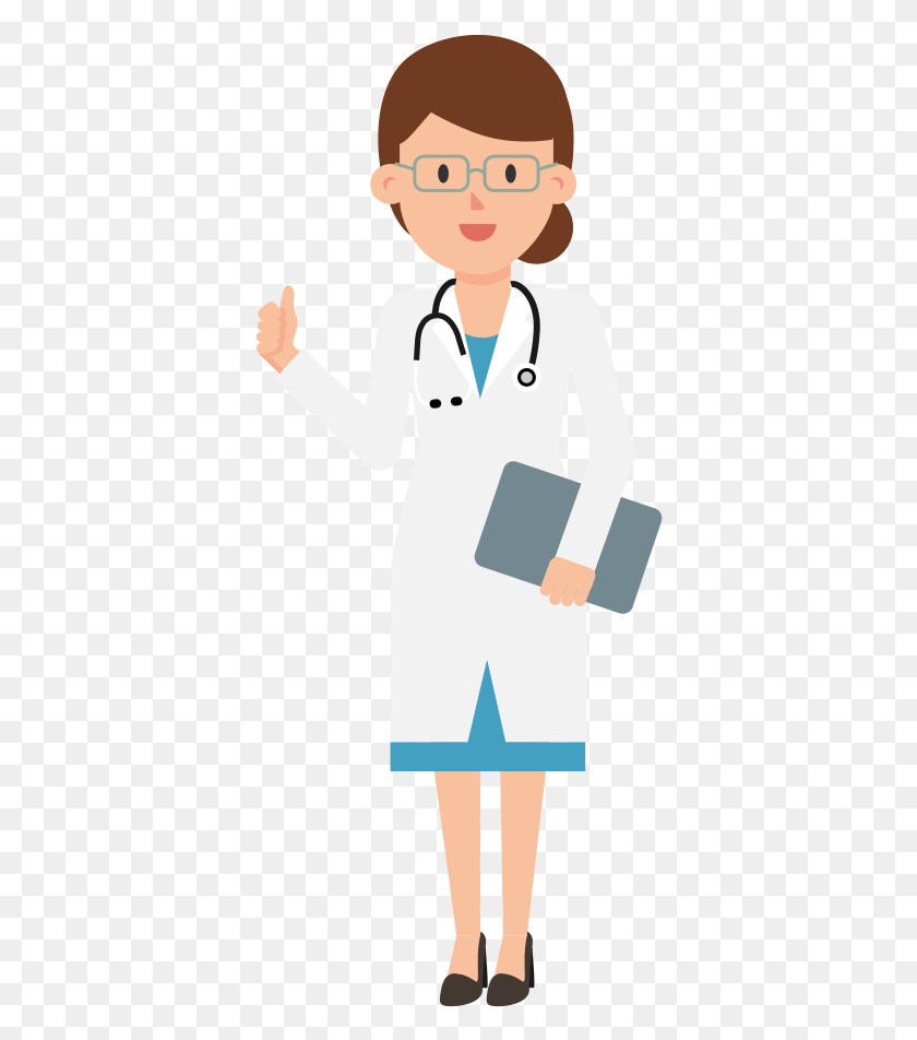 374x892 Doctors Reveal What It39s Like To Be Treated By Another Doctor Thumbs Up Cartoon, Person, Human, Clothing HD PNG Download