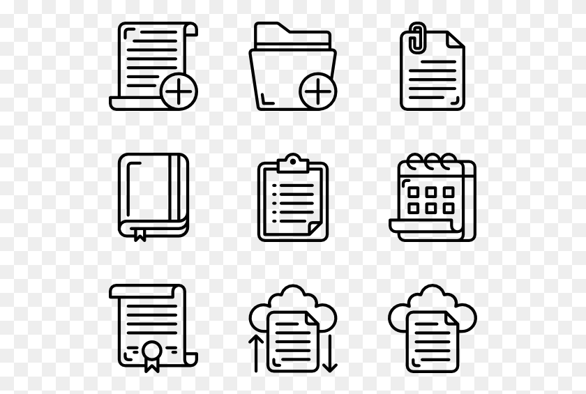 529x505 Documents Kitchen Icon, Gray, World Of Warcraft HD PNG Download