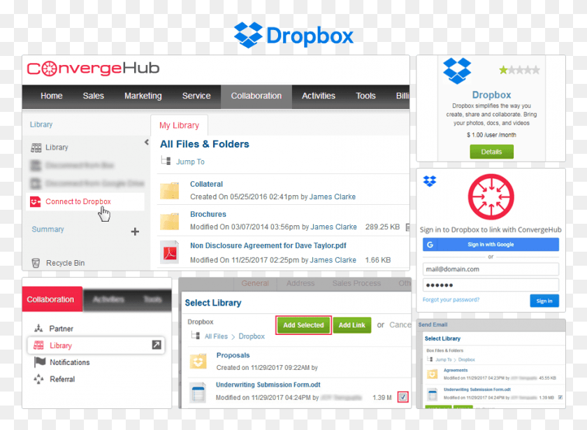 905x644 Docusign Features Dropbox, File, Text, Webpage HD PNG Download