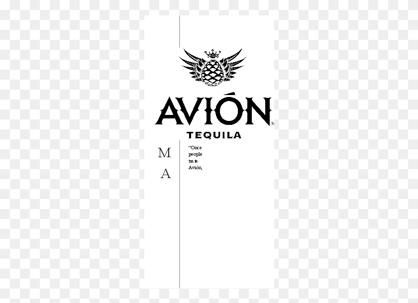 262x549 Docx Avion Tequila, Text, Number, Symbol HD PNG Download