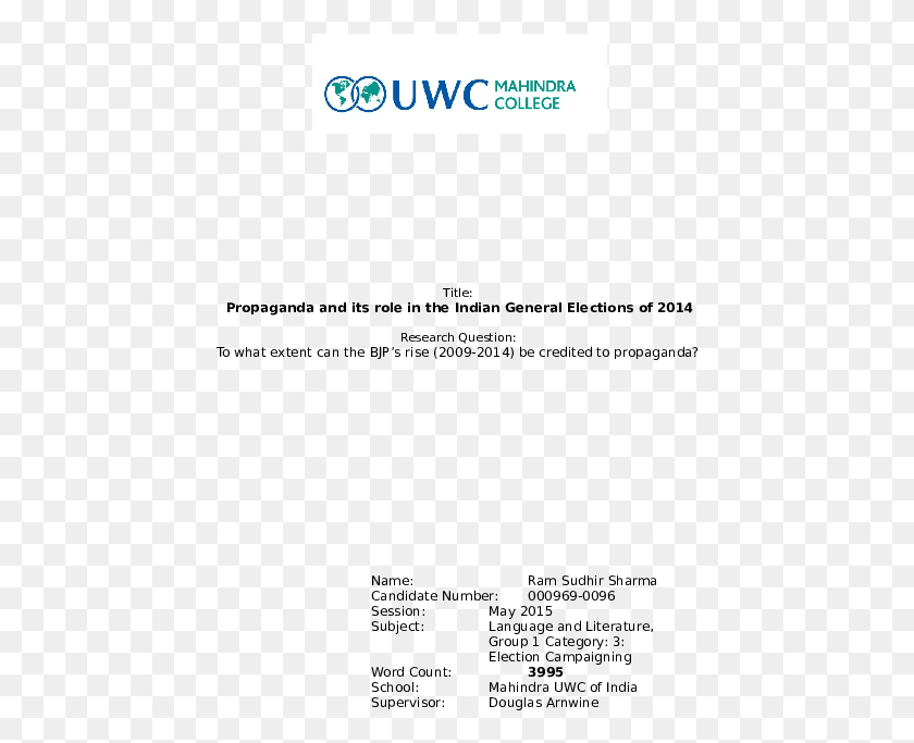444x623 Docx United World College Of South East Asia, Texto, Gris, Al Aire Libre Hd Png