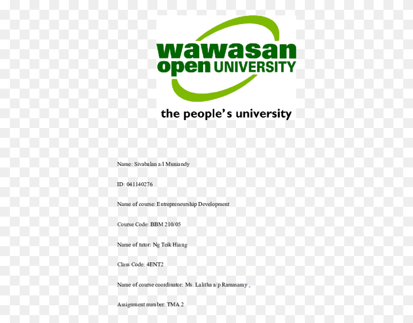 367x596 Docx Wawasan Open University, Text, Logo, Symbol HD PNG Download