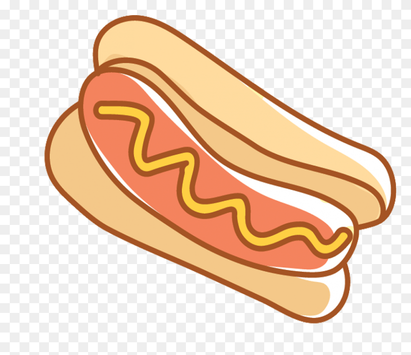 812x694 Dodger Dog, Hot Dog, Food, Ketchup HD PNG Download