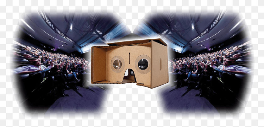 3048x1348 Dodocase Vr Viewer Audience HD PNG Download