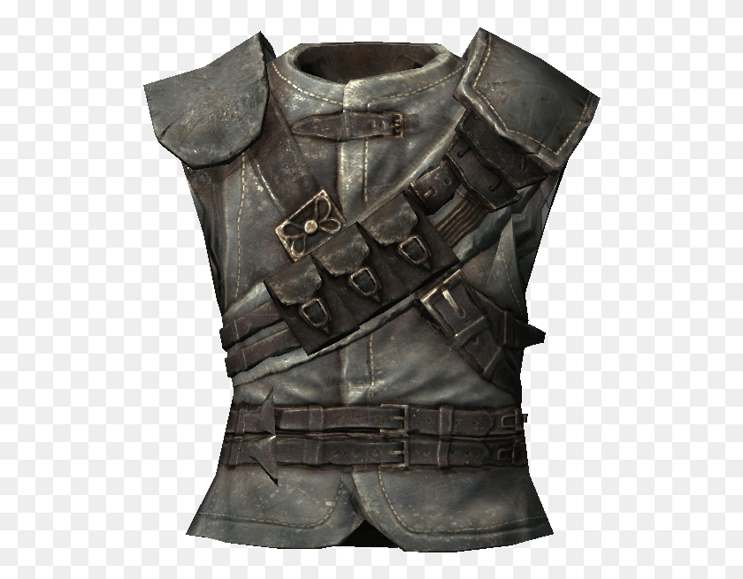 518x595 Does The Thieves Guild Armor Have Some Sort Of Logothieves Leather Armor, Clothing, Apparel, Vest HD PNG Download