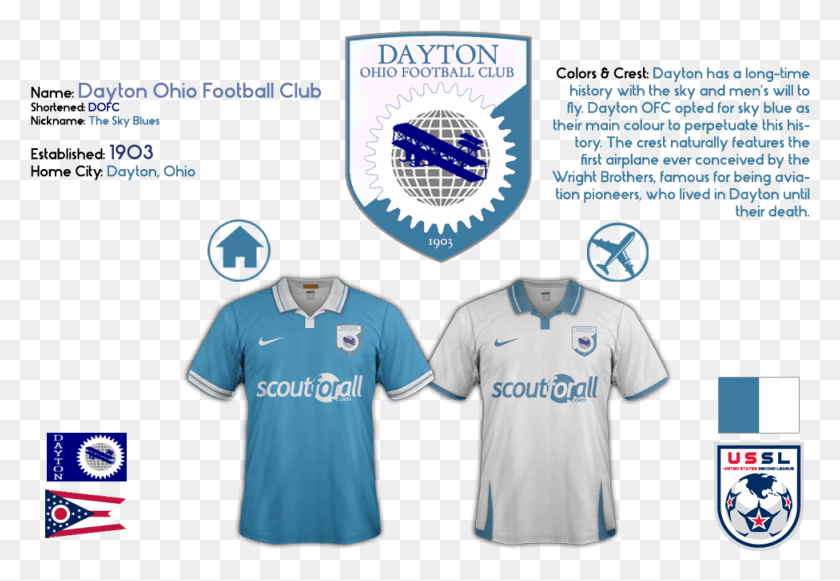 976x652 Dofc Intro American Soccer Club Logo Concepts, Clothing, Apparel, Shirt HD PNG Download