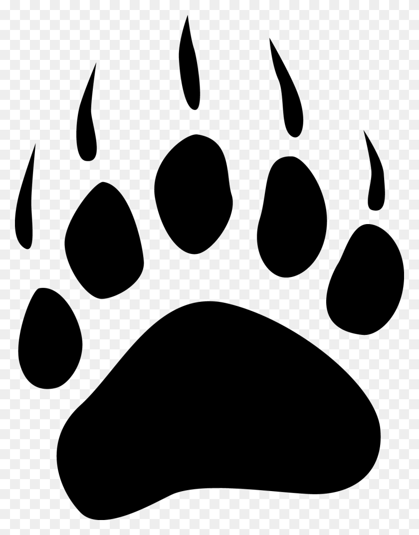 1250x1623 Dog American Black Bear Polar Bear Bear Claw Bear Paw Print, Hook, Footprint, Stencil Descargar Hd Png