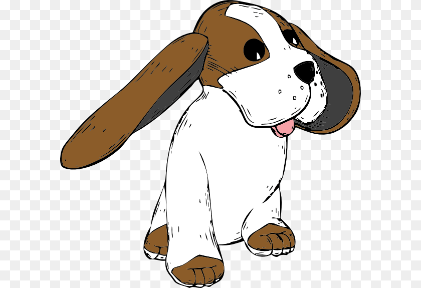 600x575 Dog Clip Art The Big Earred Bobo Pixy Gallery Bobo Pixy, Animal, Mammal, Hound, Pet Transparent PNG