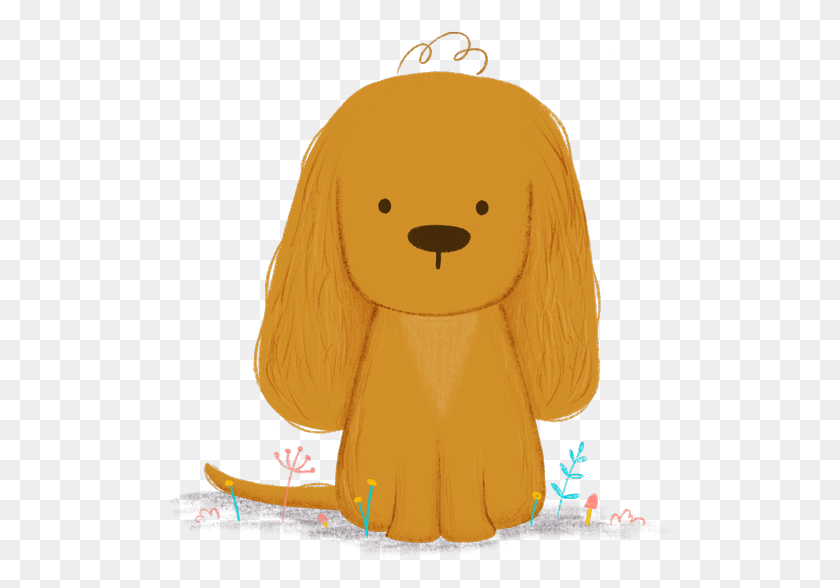 508x528 Dog Footer Illustration Somebodyelsa Scent Hound, Animal, Toy, Pet HD PNG Download