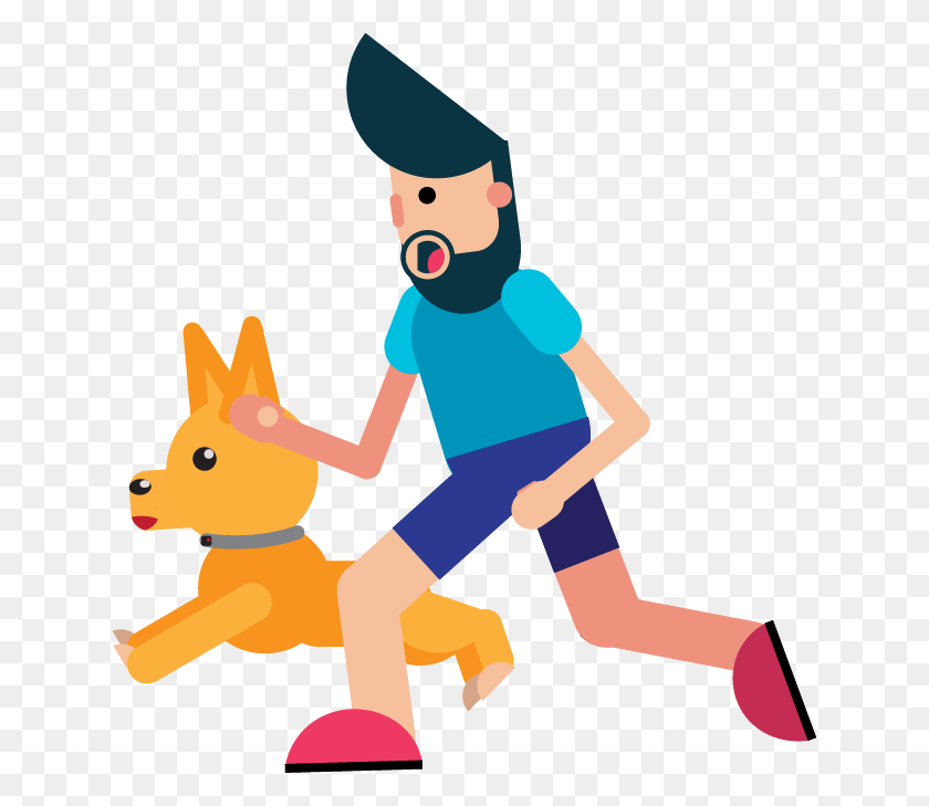 636x669 Dog For Runners Cartoon, Clothing, Apparel, Toy HD PNG Download