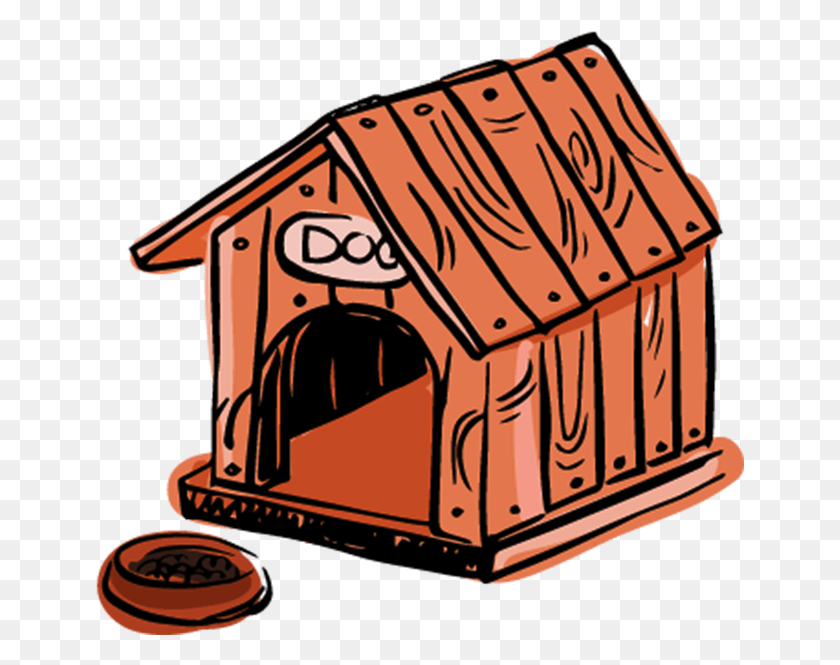 649x605 Dog House, Den, Kennel HD PNG Download