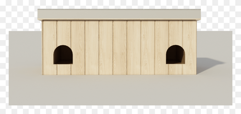2001x868 Dog House Plans Transparent Background Plywood, Sideboard, Furniture, Wood HD PNG Download