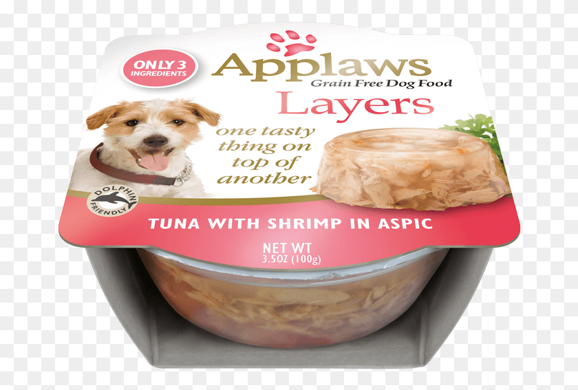 674x507 Dog Layers Tuna With Shrimp In Aspic Applaws, Pet, Canine, Animal HD PNG Download
