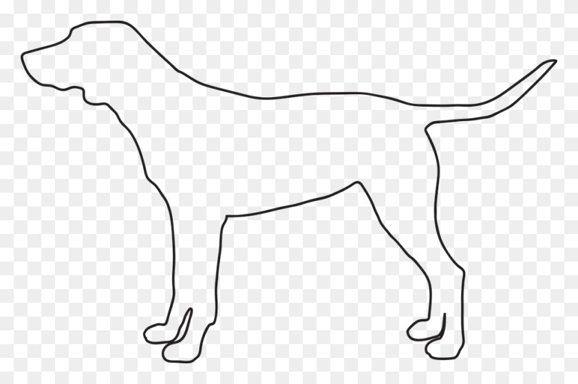 960x614 Dog Outline Black And White, Bow, Mammal, Animal HD PNG Download