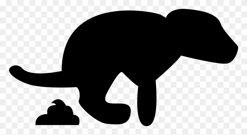 981x506 Dog Pooping Silhouette At Getdrawings Dog Poop Icon, Mammal, Animal HD PNG Download