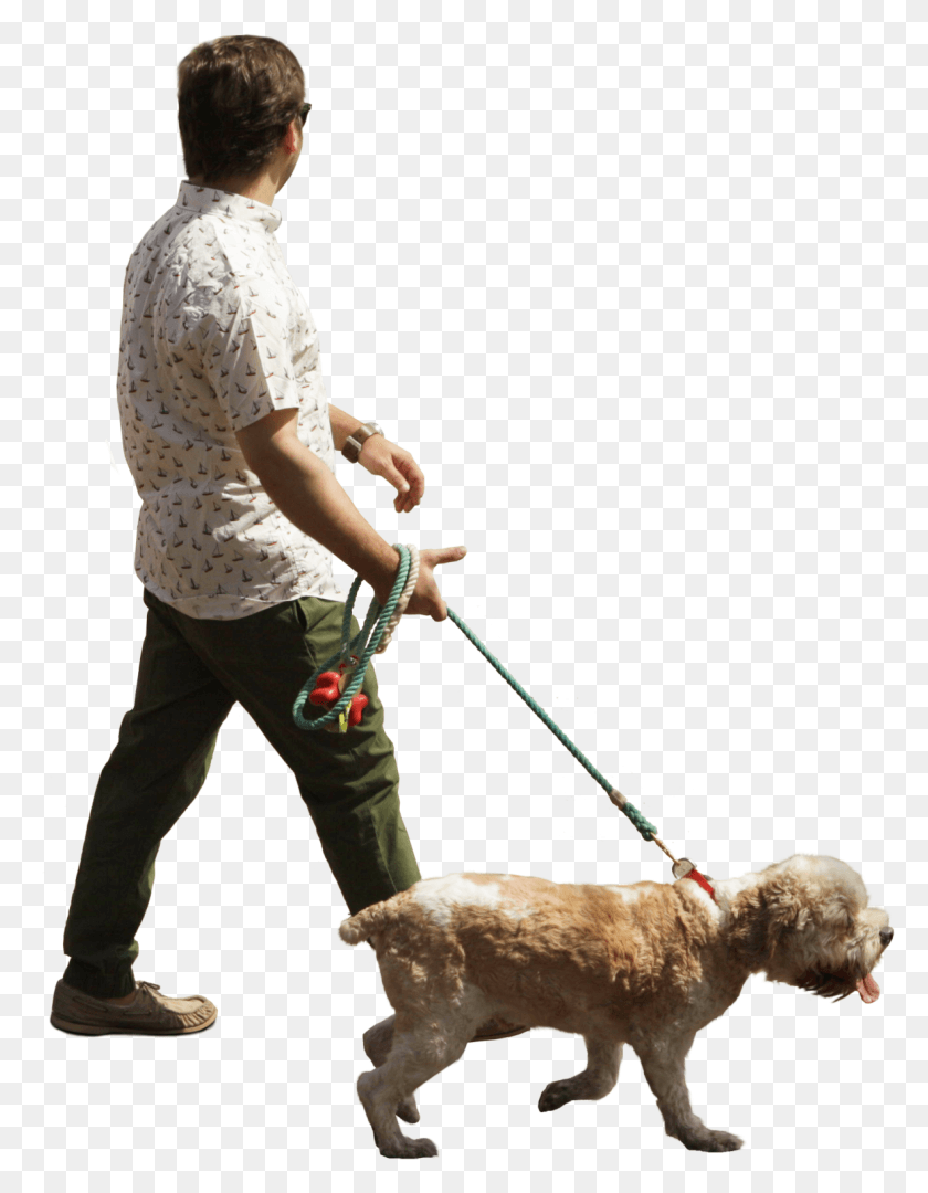 1182x1546 Dog Walking Man With Dog, Person, Human, Clothing HD PNG Download