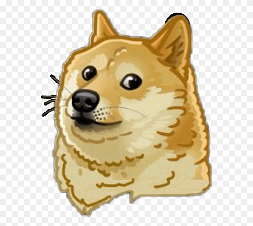 567x691 Descargar Png Doge Meme Perro Doggo Etiqueta Engomada Divertida Momo Meme Mlg Doge, Pastel De Cumpleaños, Postre Hd Png