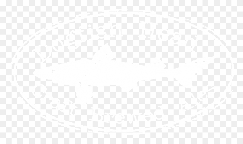 989x559 Dogfish Head Craft Brewery Dogfish Head Logo Белый, Плакат, Реклама, Текст Hd Png Скачать