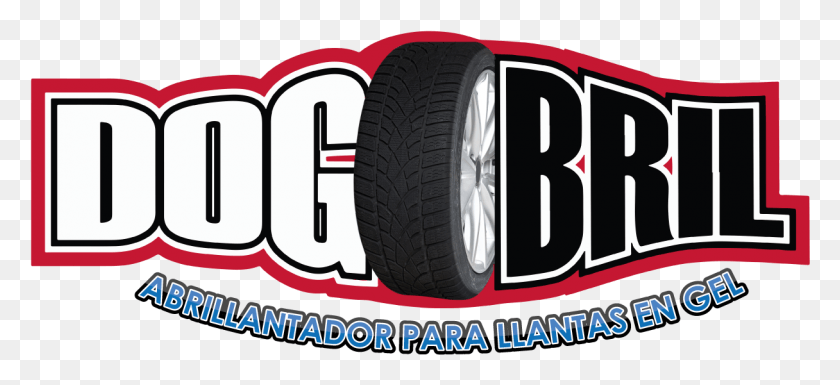 1216x507 Dogobril Abrillantador Para Llantas En Gel Tread, Tire, Wheel, Machine HD PNG Download