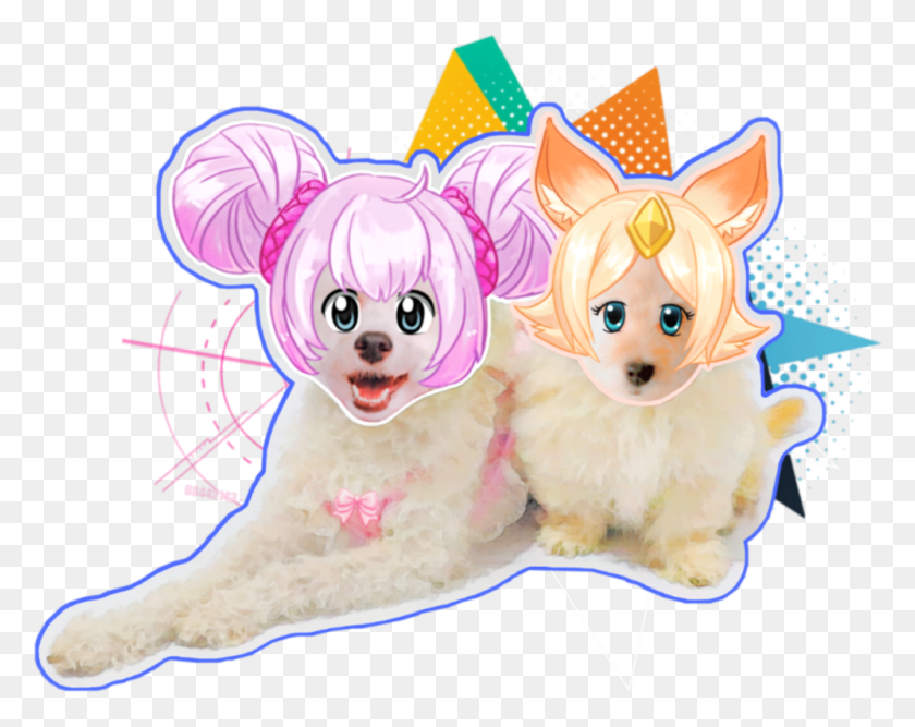 999x778 Descargar Png Dogofinstagram Anime Cosplay Pelucas Cutedog Dog Cartoon, Graphics, Peeps Hd Png