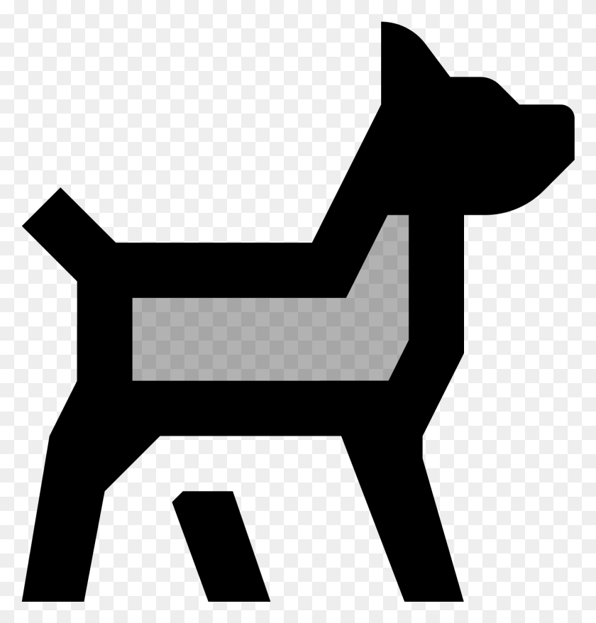 1335x1401 Dogs Vector Side View, Gray, World Of Warcraft HD PNG Download
