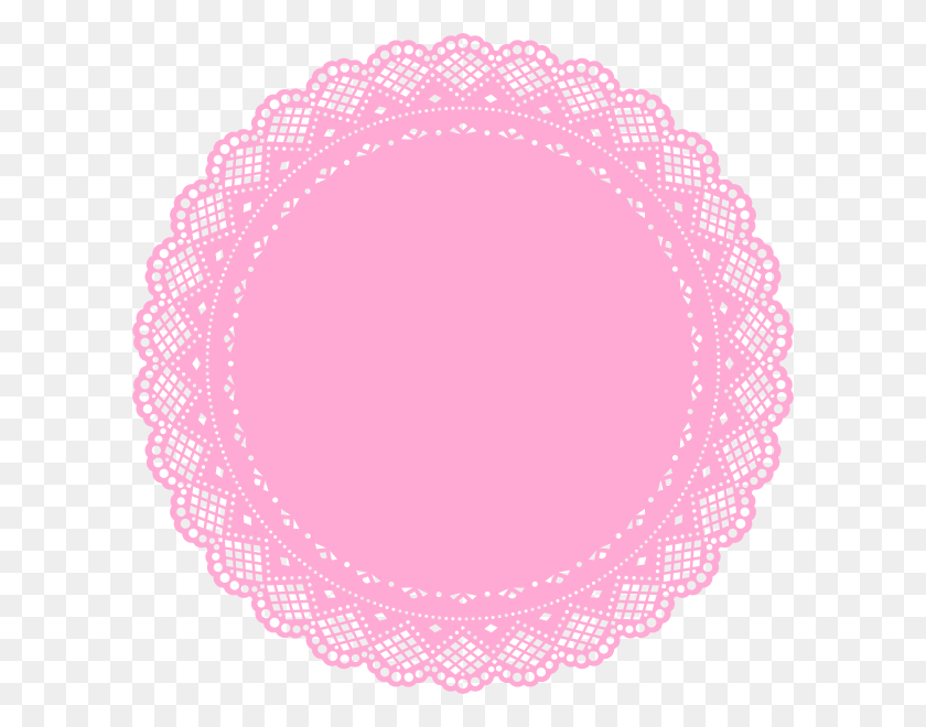 600x600 Doiley Google Search Cumplea Pink Doily Clipart, Lace, Oval, Balloon HD PNG Download
