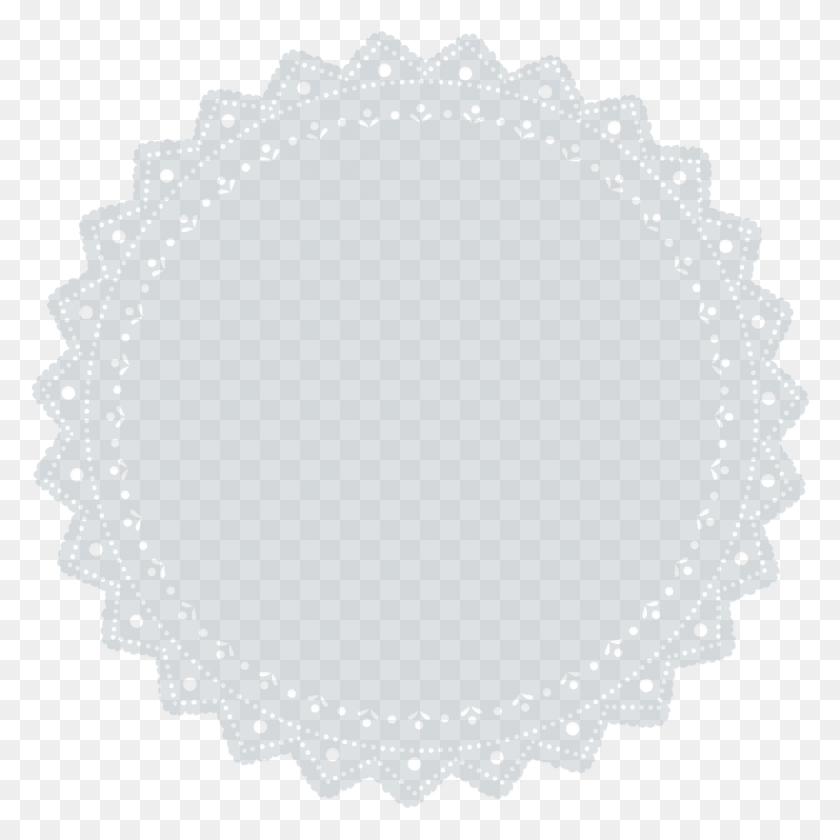 1192x1193 Doily, Diaper, Oval, Lace HD PNG Download