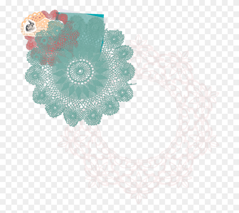 703x689 Doily, Pattern, Graphics HD PNG Download