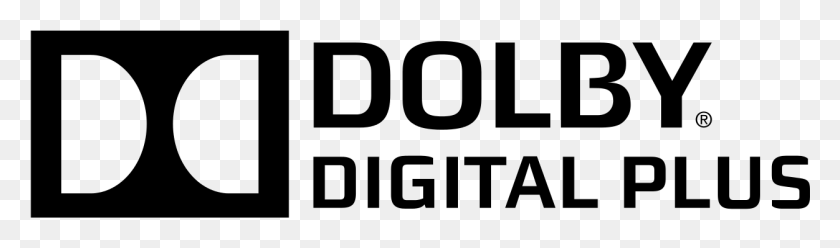 1252x303 Логотип Dolby Digital Plusvg Wikimedia Commons Логотип Dolby Digital Plus, Серый, World Of Warcraft Hd Png Скачать