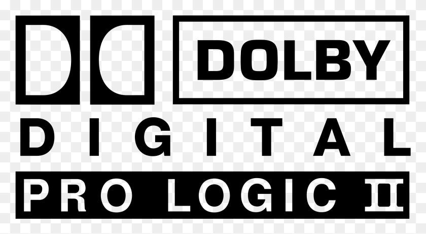 2191x1127 Логотип Dolby Digital Pro Logic Ii Прозрачный Игра Dolby Pro Logic 2, Серый, Мир Варкрафта Png Скачать