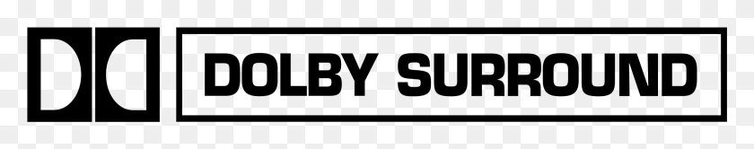 2331x319 Dolby Surround Logo Transparent Vector Freebie Supply Dolby Surround Logo Transparent, Gray, World Of Warcraft HD PNG Download