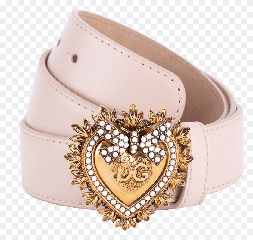 849x801 Dolce Amp Gabbana Devotion Logo Heart Buckle Leather Belt, Accessories, Accessory, Wedding Cake HD PNG Download