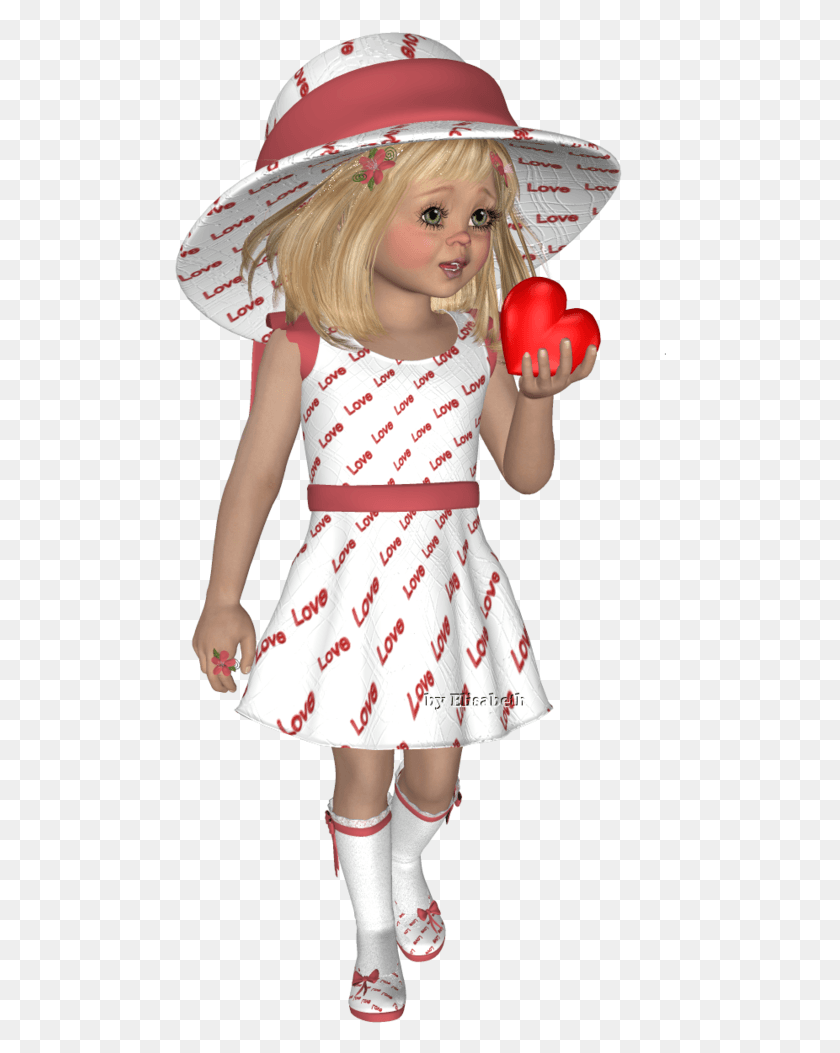 492x993 Doll, Dress, Clothing, Apparel HD PNG Download