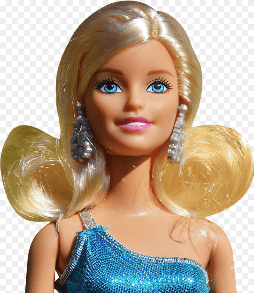 Doll Images In, Figurine, Toy, Barbie, Face Sticker PNG