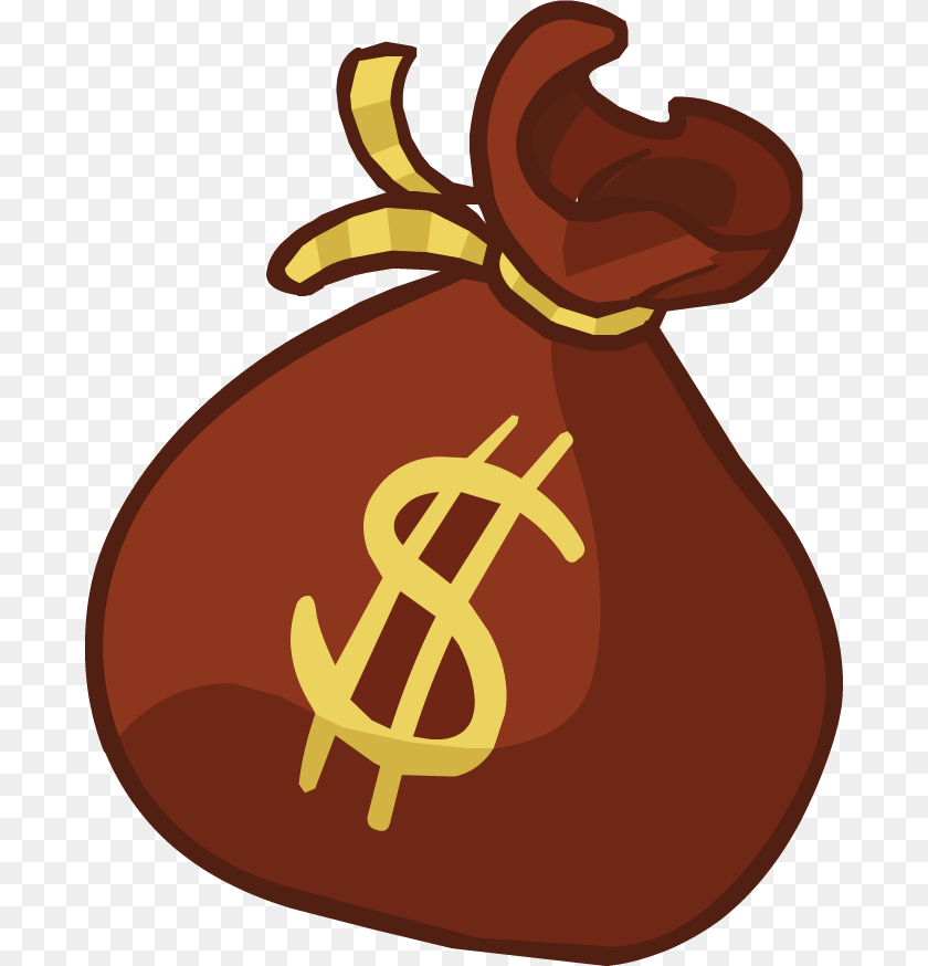 686x874 Dollar Clipart Show Me The Money, Bag Sticker PNG