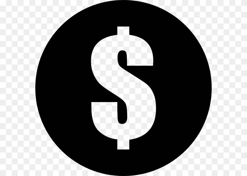 Dollar Con Clip Art For Web, Number, Symbol, Text, Disk Transparent PNG